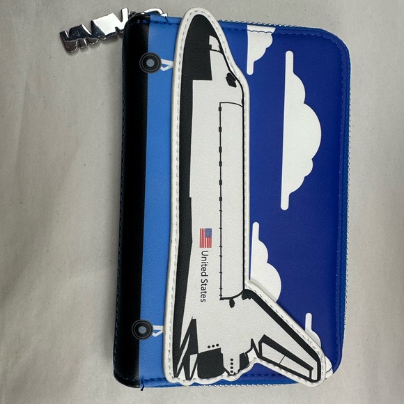 Loungefly Nasa Shuttle Mini Backpack & Wallet Set - LE 1000 Rare HTF main image 14